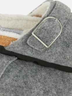 Felt Clog Mules|Primark