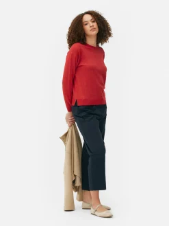 Fine Knit Crew Neck Sweater|Primark Sale