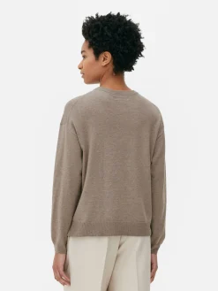 Fine Knit Crew Neck Sweater|Primark Discount