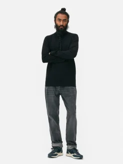 Fine Knit Roll Neck Sweater|Primark Outlet