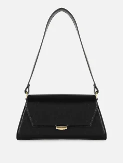 Flap Closure Shoulder Bag|Primark Clearance
