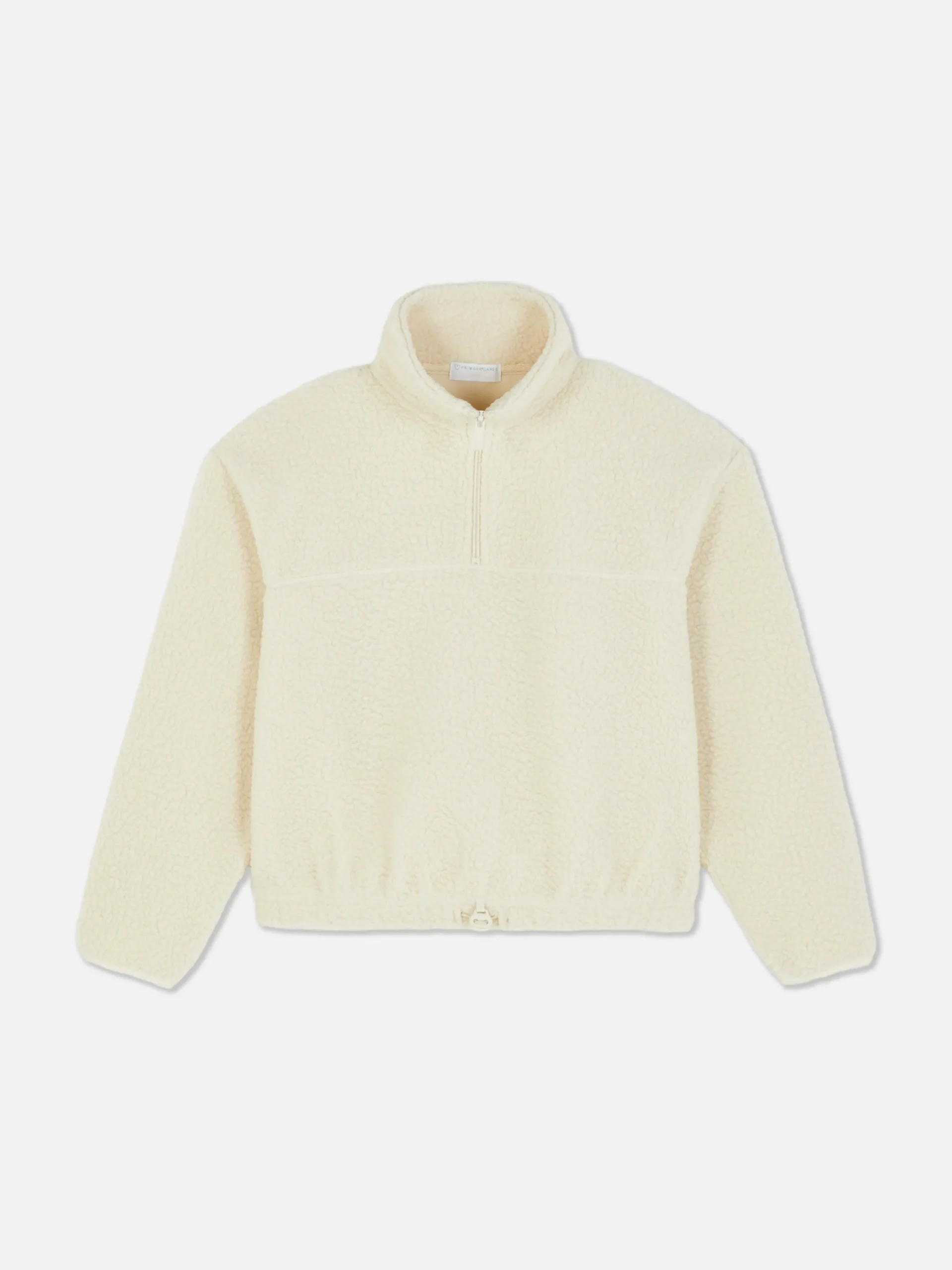 Fleece Half-Zip Sweatshirt|Primark New