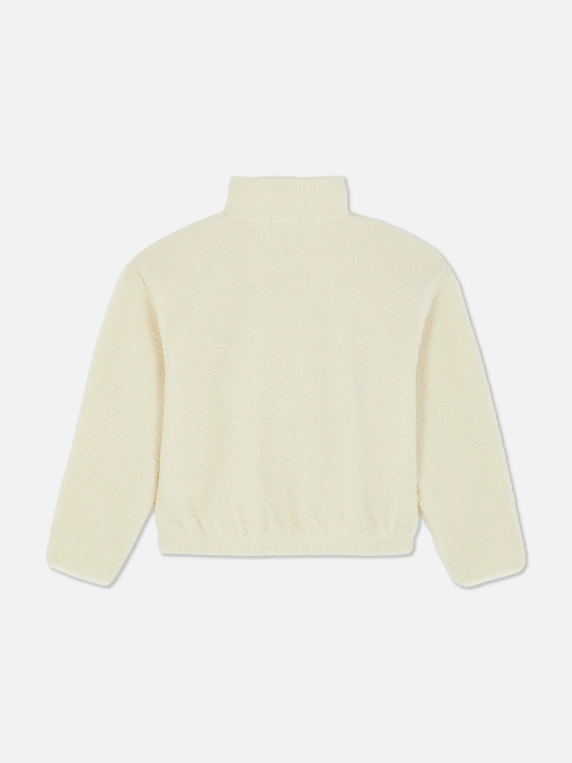 Fleece Half-Zip Sweatshirt|Primark New
