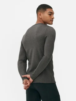 Fleece Lined Long Sleeve Top|Primark New