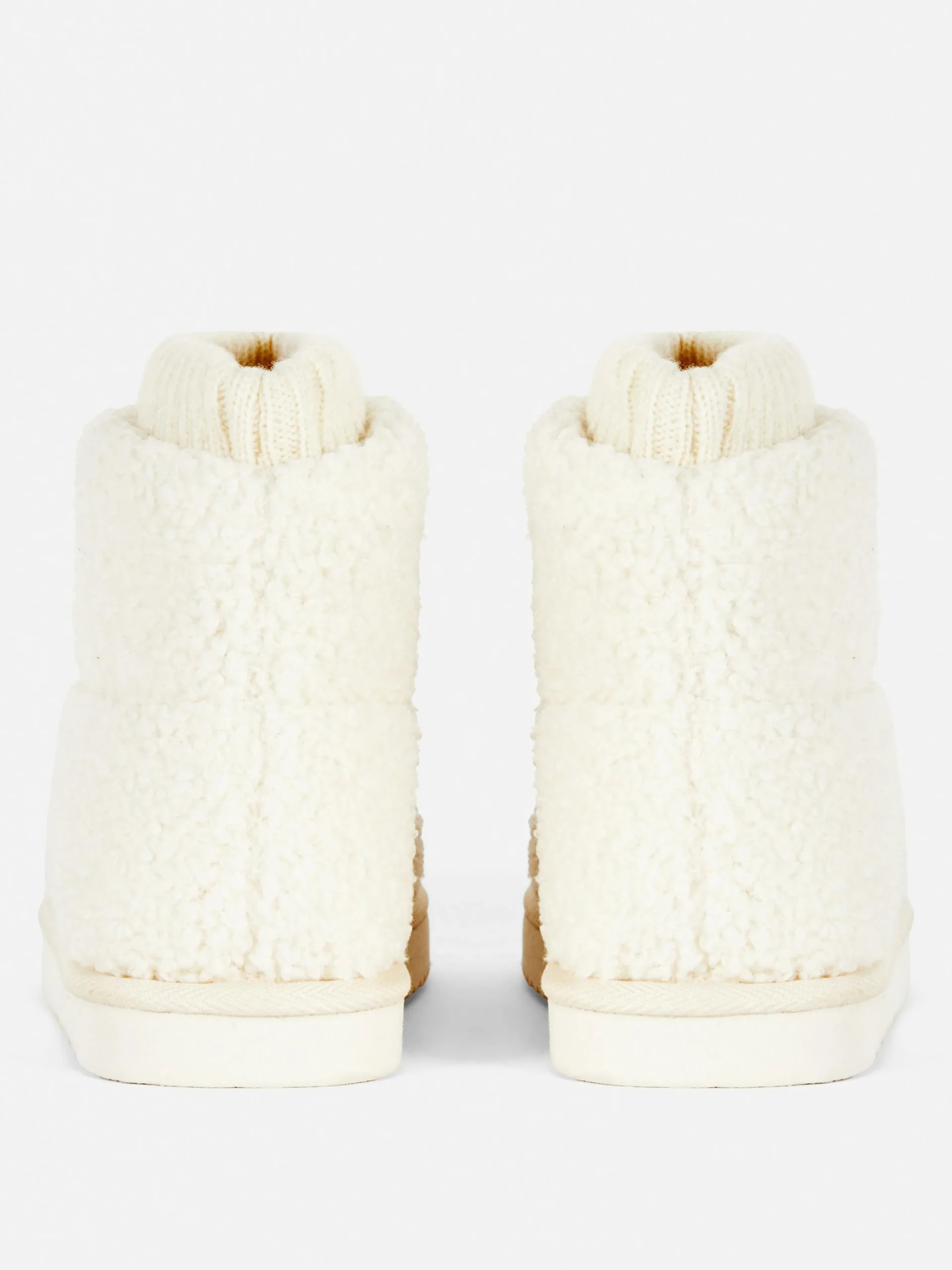 Fleece Sock Slipper Boots|Primark Outlet