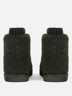 Fleece Sock Slipper Boots|Primark Hot