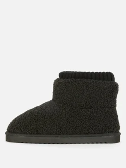 Fleece Sock Slipper Boots|Primark Hot