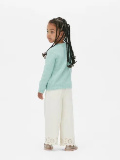 Floral Embroidered Knit Sweater|Primark Outlet