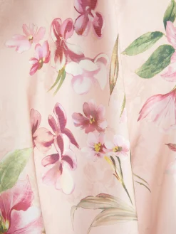 Floral Satin Cropped Cami Pajama Top|Primark Clearance