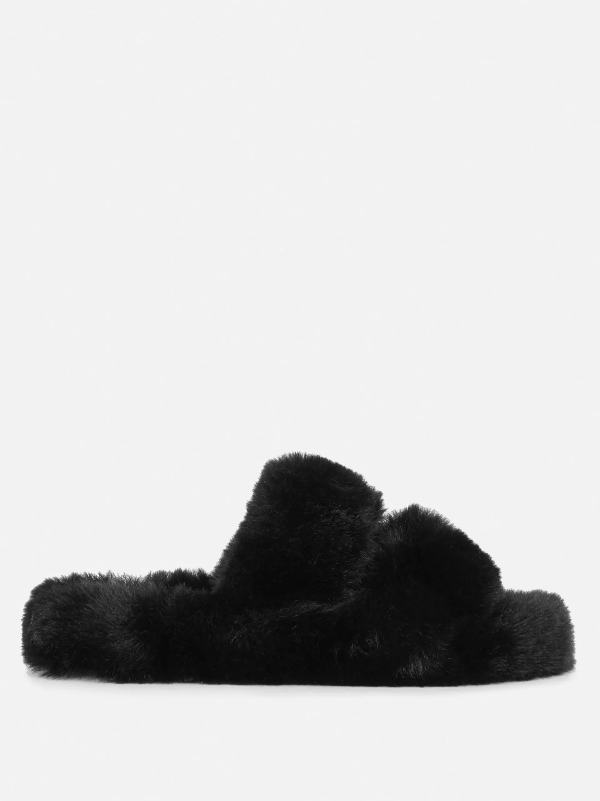 Fluffy Double Strap Slippers|Primark Best