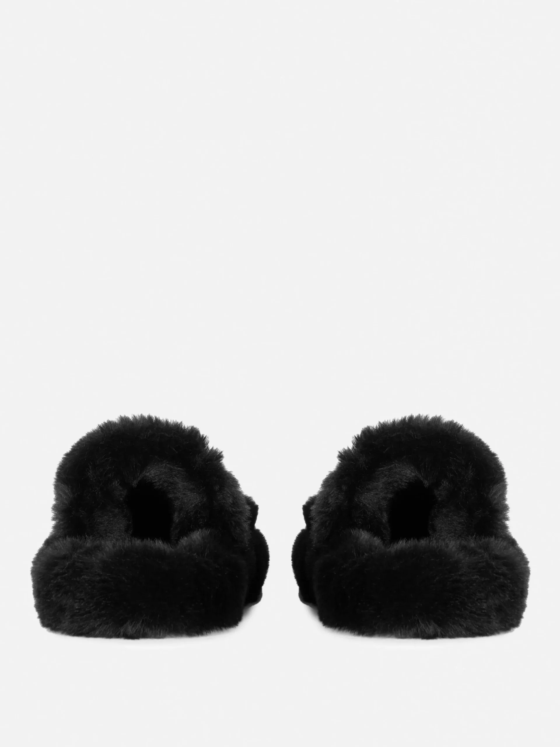 Fluffy Double Strap Slippers|Primark Best