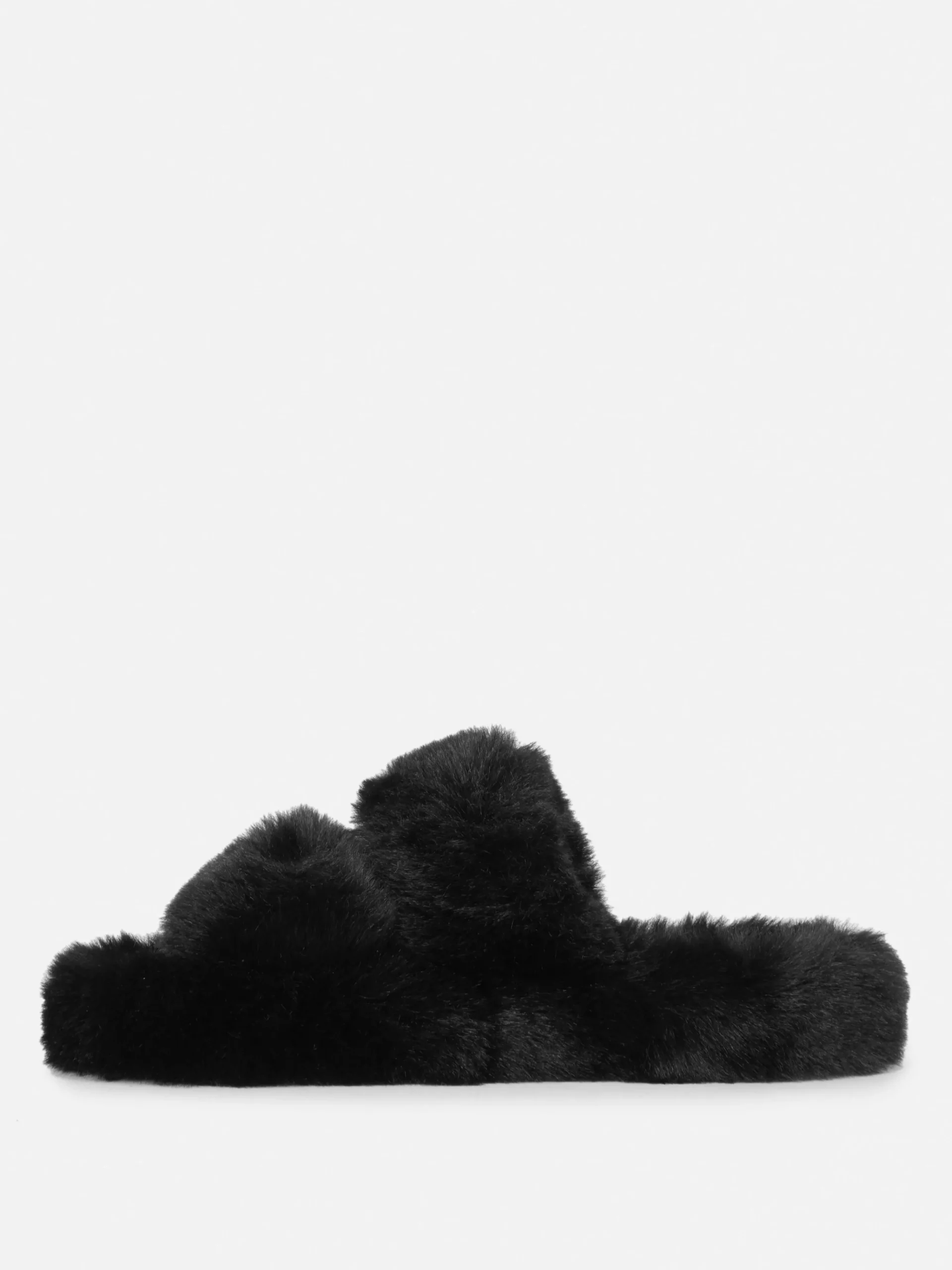 Fluffy Double Strap Slippers|Primark Best