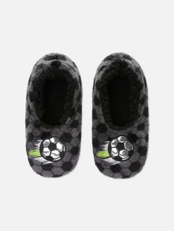 Football Footie Slippers|Primark Clearance