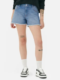 Frayed Denim Shorts|Primark Sale