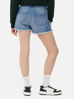 Frayed Denim Shorts|Primark Sale
