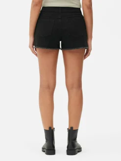 Frayed Denim Shorts|Primark Online