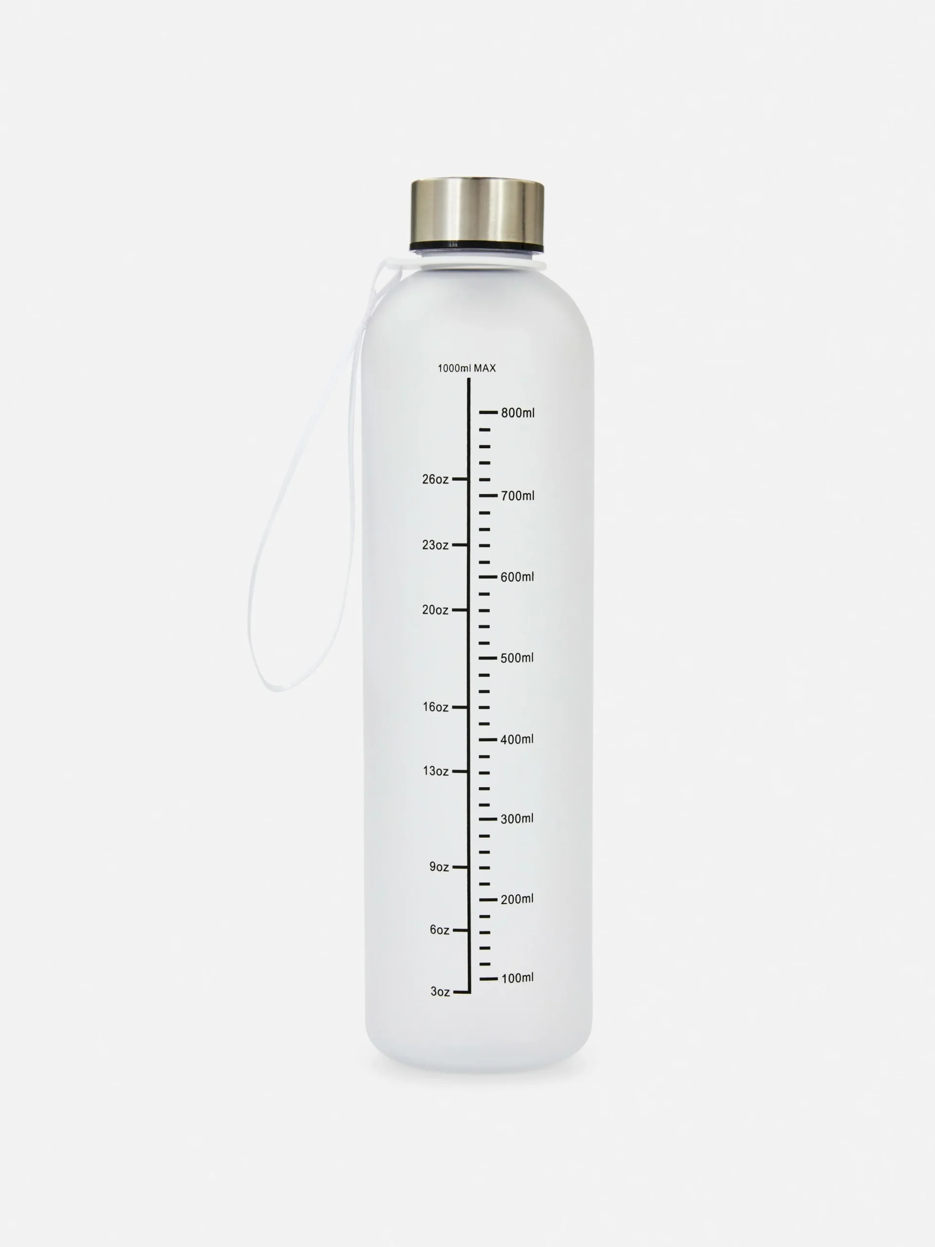 Frosted Water Bottle|Primark Discount