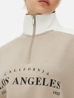 Funnel Neck Graphic Sweatshirt|Primark Clearance