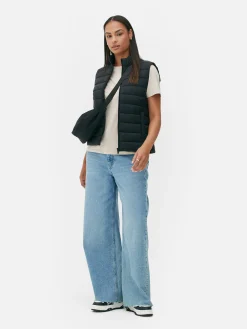 Funnel Neck Lightweight Vest|Primark Outlet