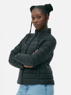 Funnel Neck Padded Jacket|Primark New