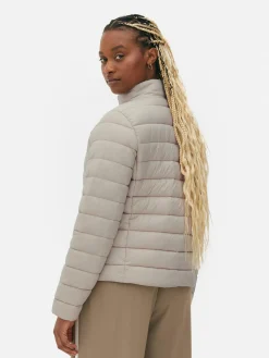 Funnel Neck Padded Jacket|Primark
