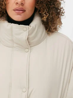 Funnel Neck Puffer Jacket|Primark Discount