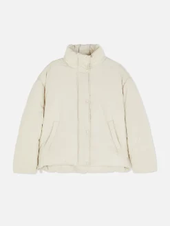Funnel Neck Puffer Jacket|Primark Discount