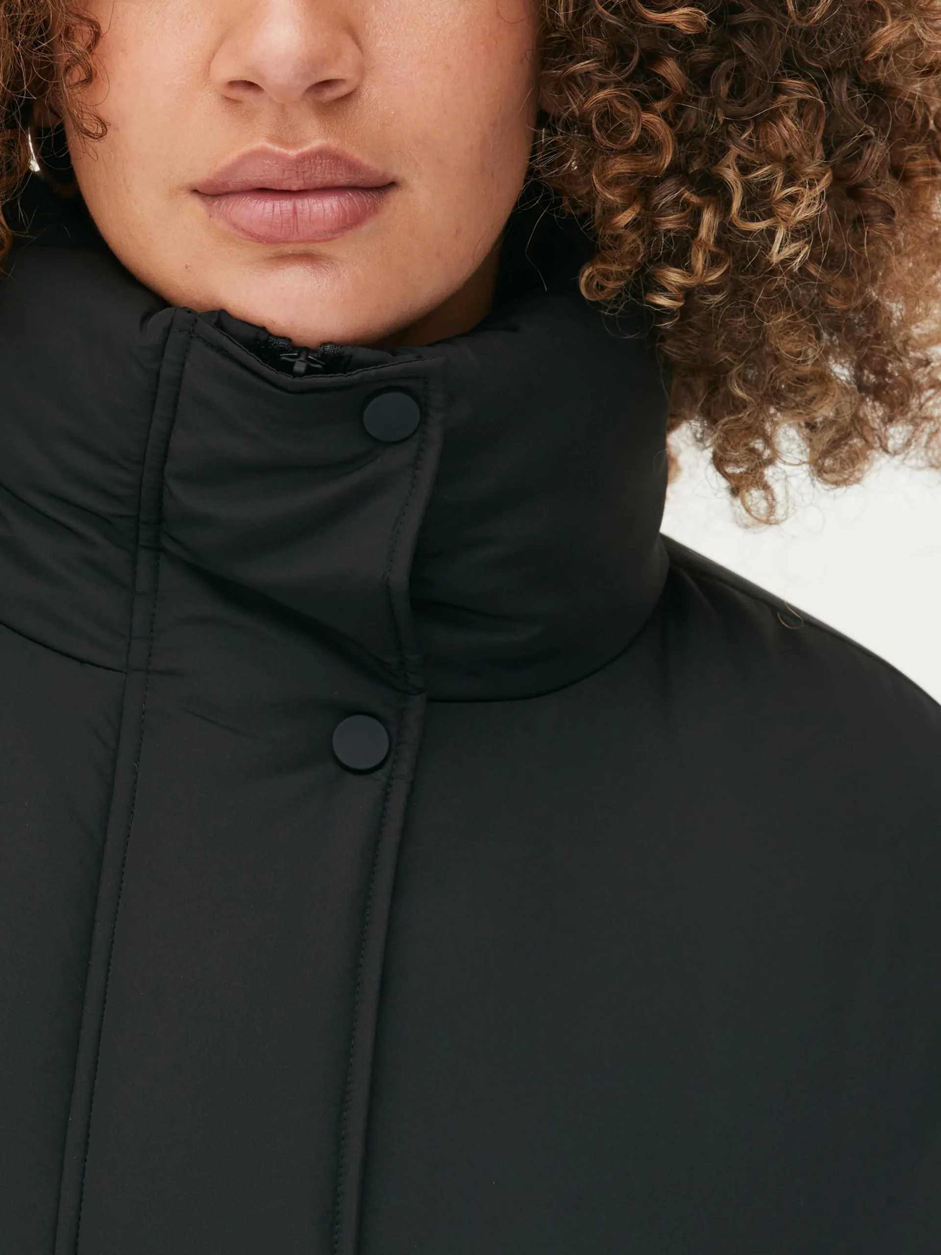 Funnel Neck Puffer Jacket|Primark Outlet