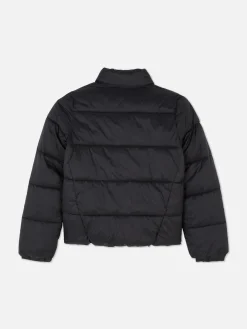Funnel Neck Puffer Jacket|Primark Outlet