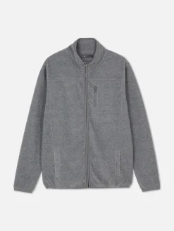 Funnel Neck Zip Fleece|Primark Clearance