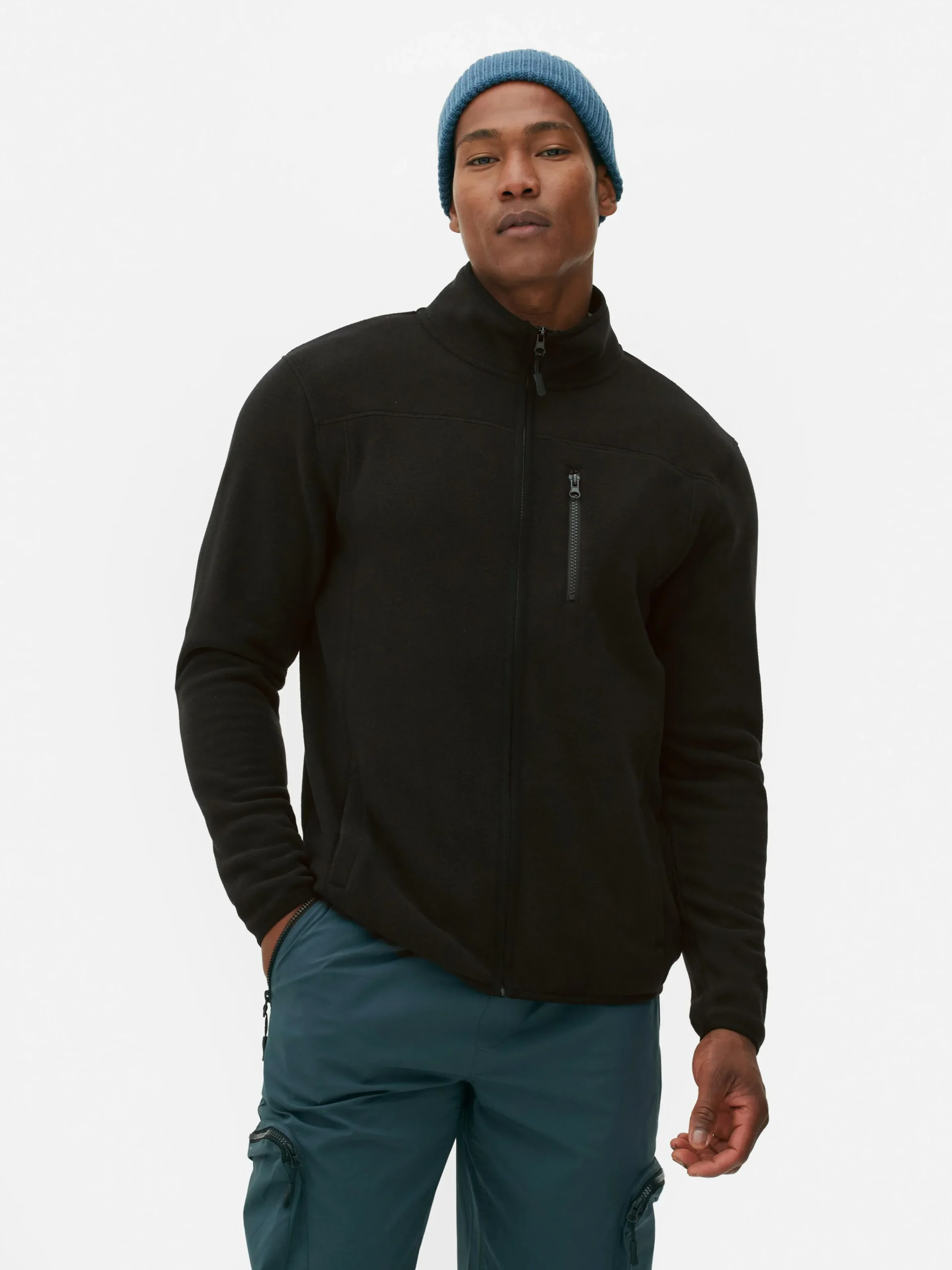 Funnel Neck Zip Fleece|Primark Hot