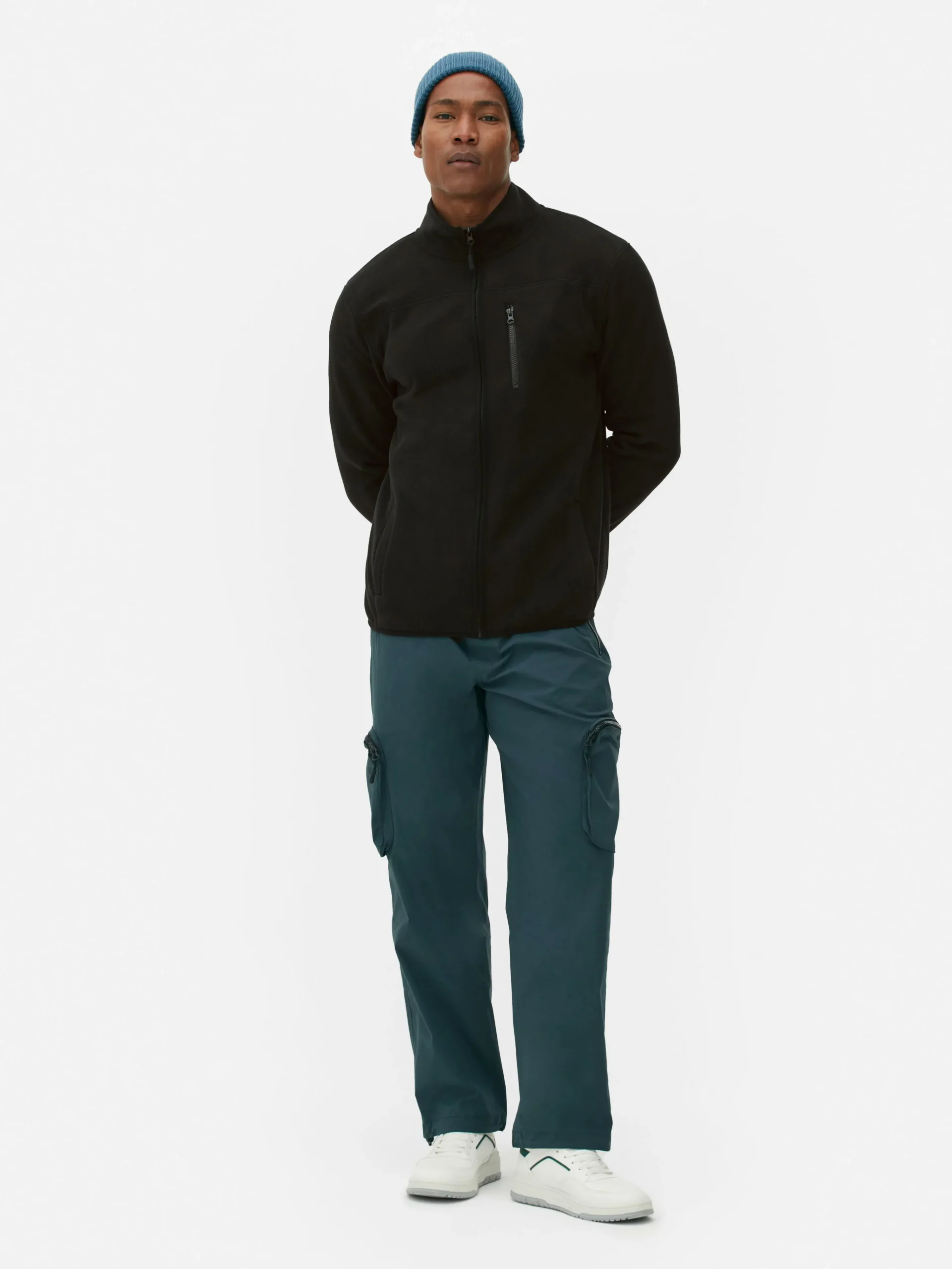 Funnel Neck Zip Fleece|Primark Hot