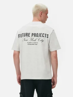 Future Projects Embroidered T-Shirt|Primark Outlet