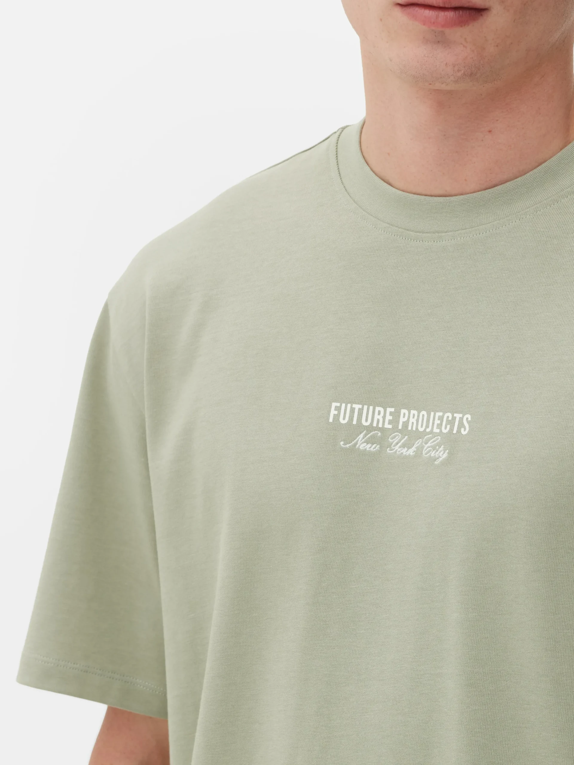 Future Projects Embroidered T-Shirt|Primark Online