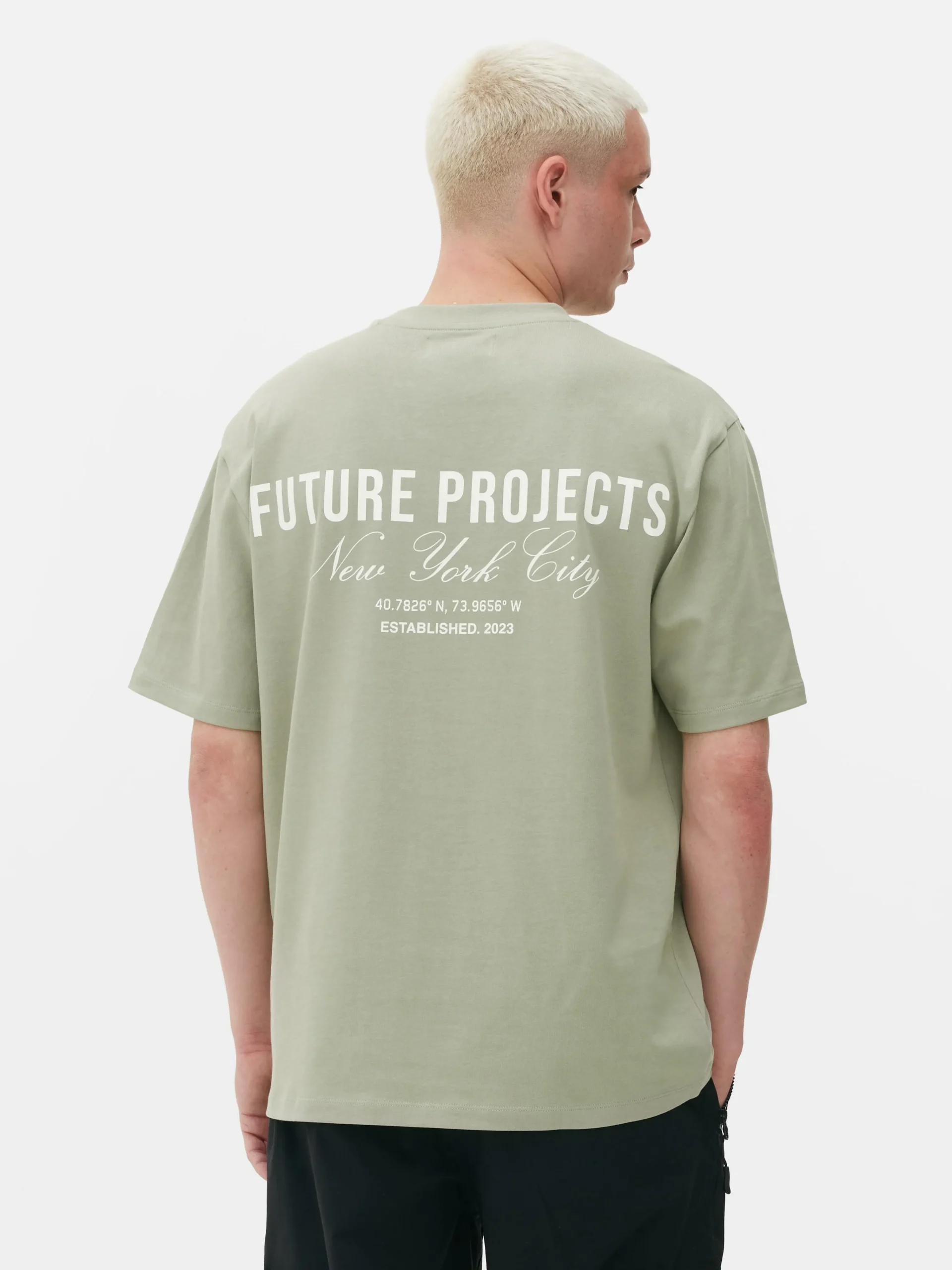 Future Projects Embroidered T-Shirt|Primark Online