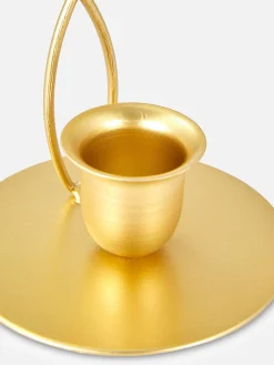 Ginko Leaf Decorative Candlestick Holder|Primark Clearance