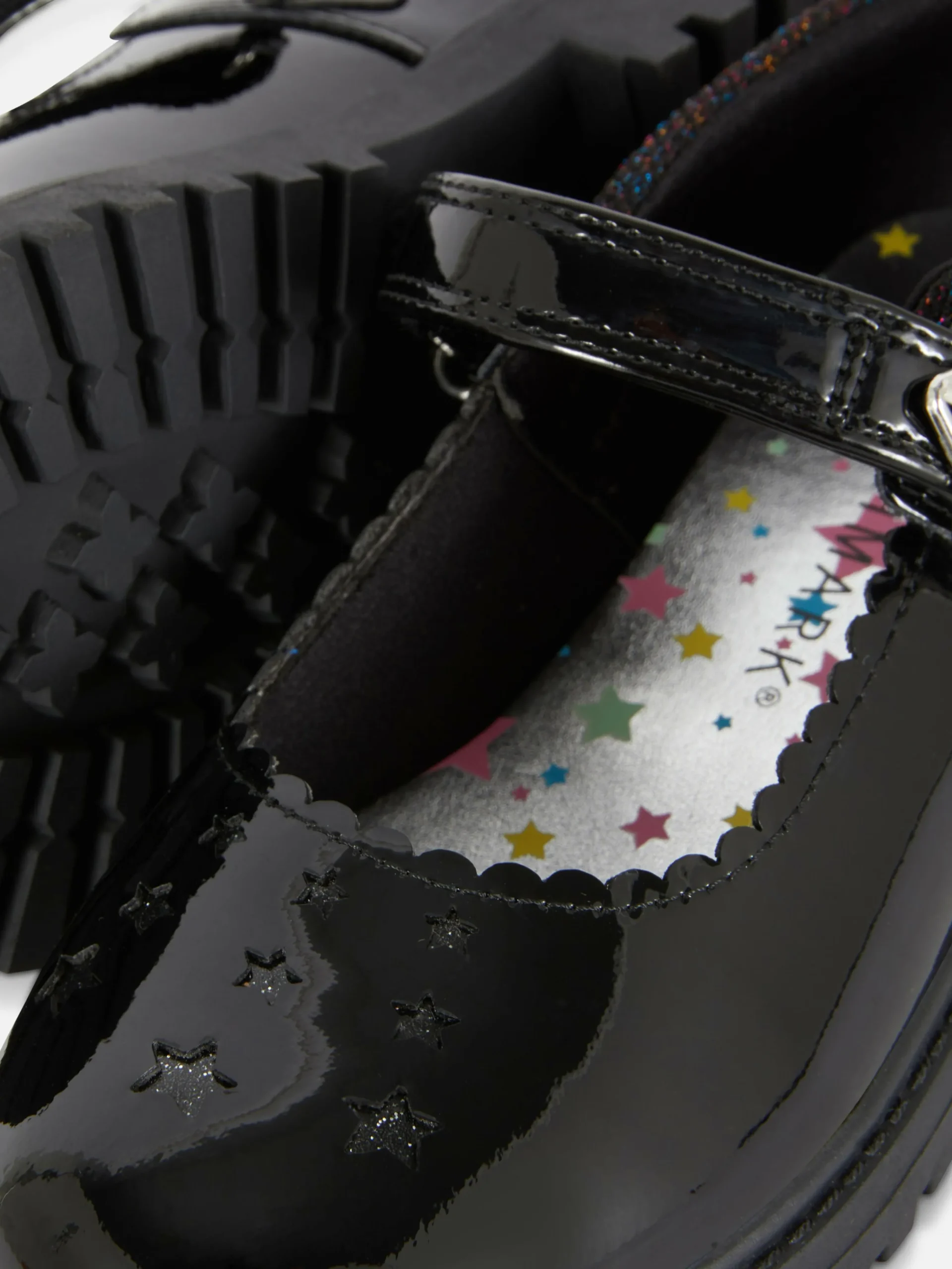 Glitter Star Mary Janes|Primark New