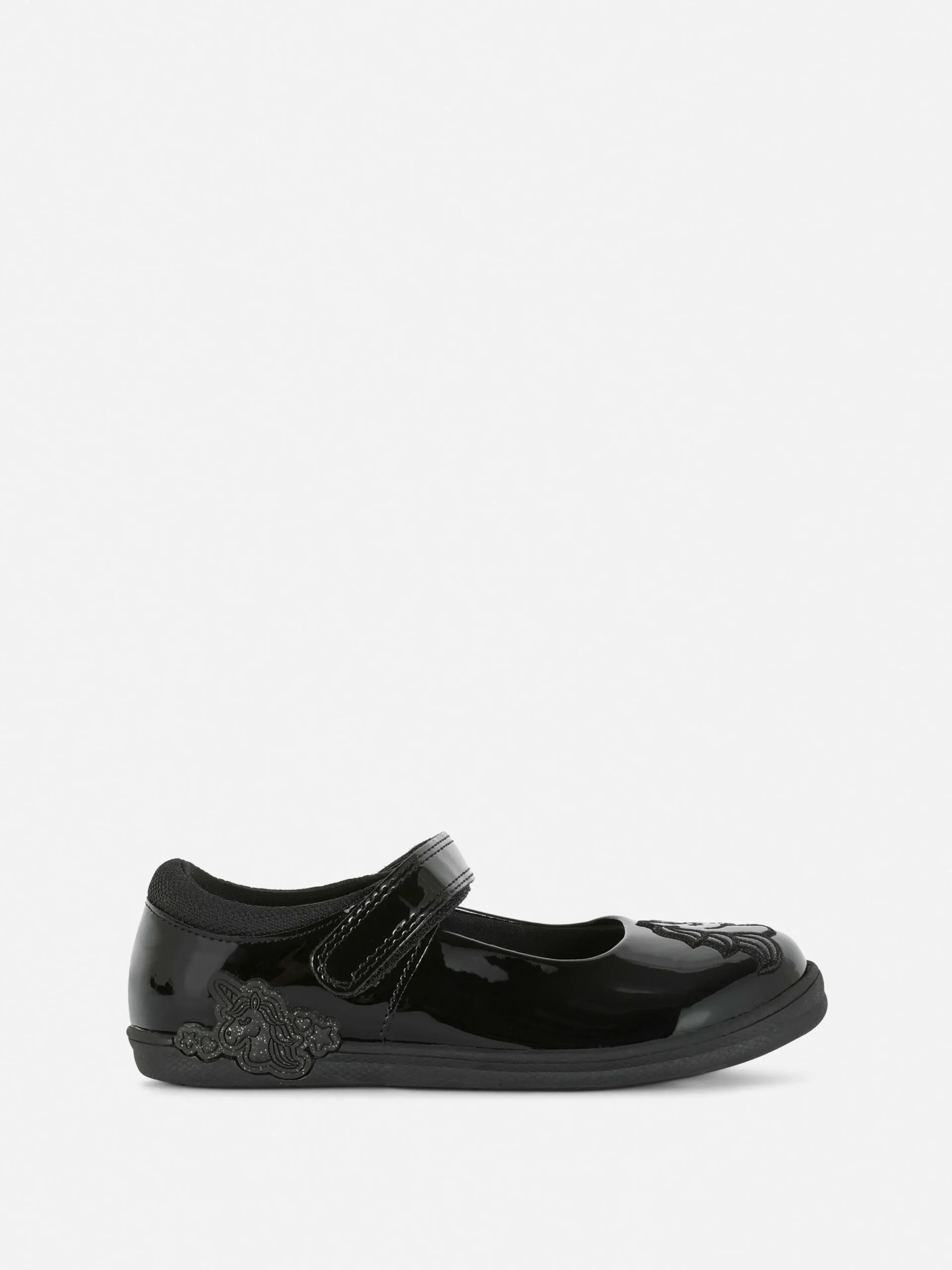 Glitter Unicorn Patent Mary Janes|Primark Clearance