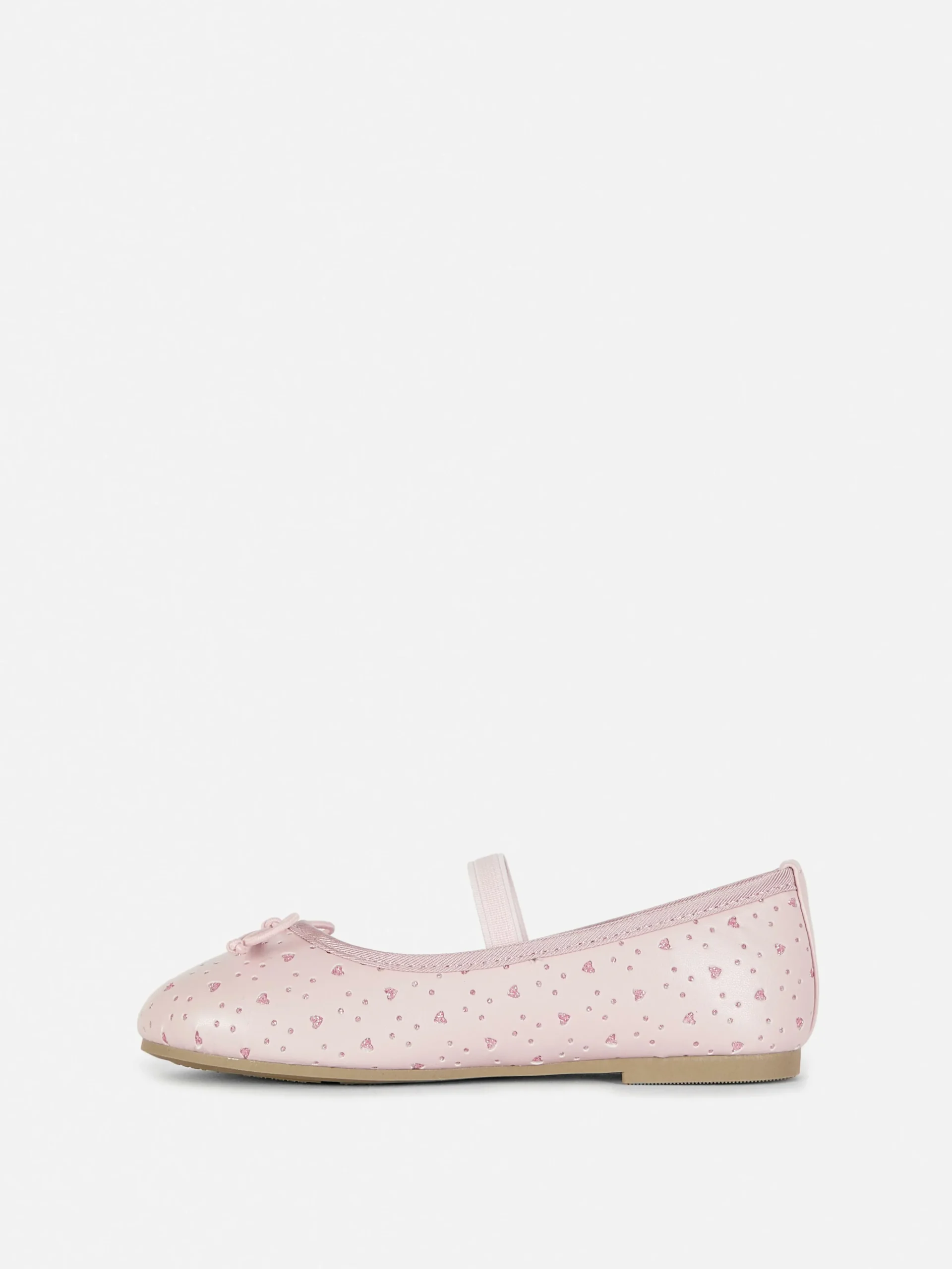 Glittery Laser Cut Ballerinas|Primark Outlet