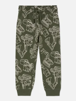 Graphic Drawstring Joggers|Primark Online
