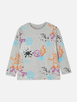 Graphic Long Sleeve T-Shirt|Primark Sale