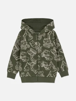 Graphic Zip Hoodie|Primark Online