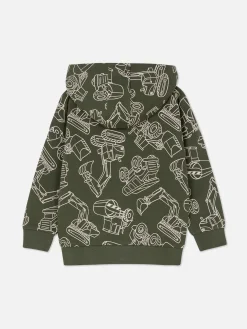 Graphic Zip Hoodie|Primark Online