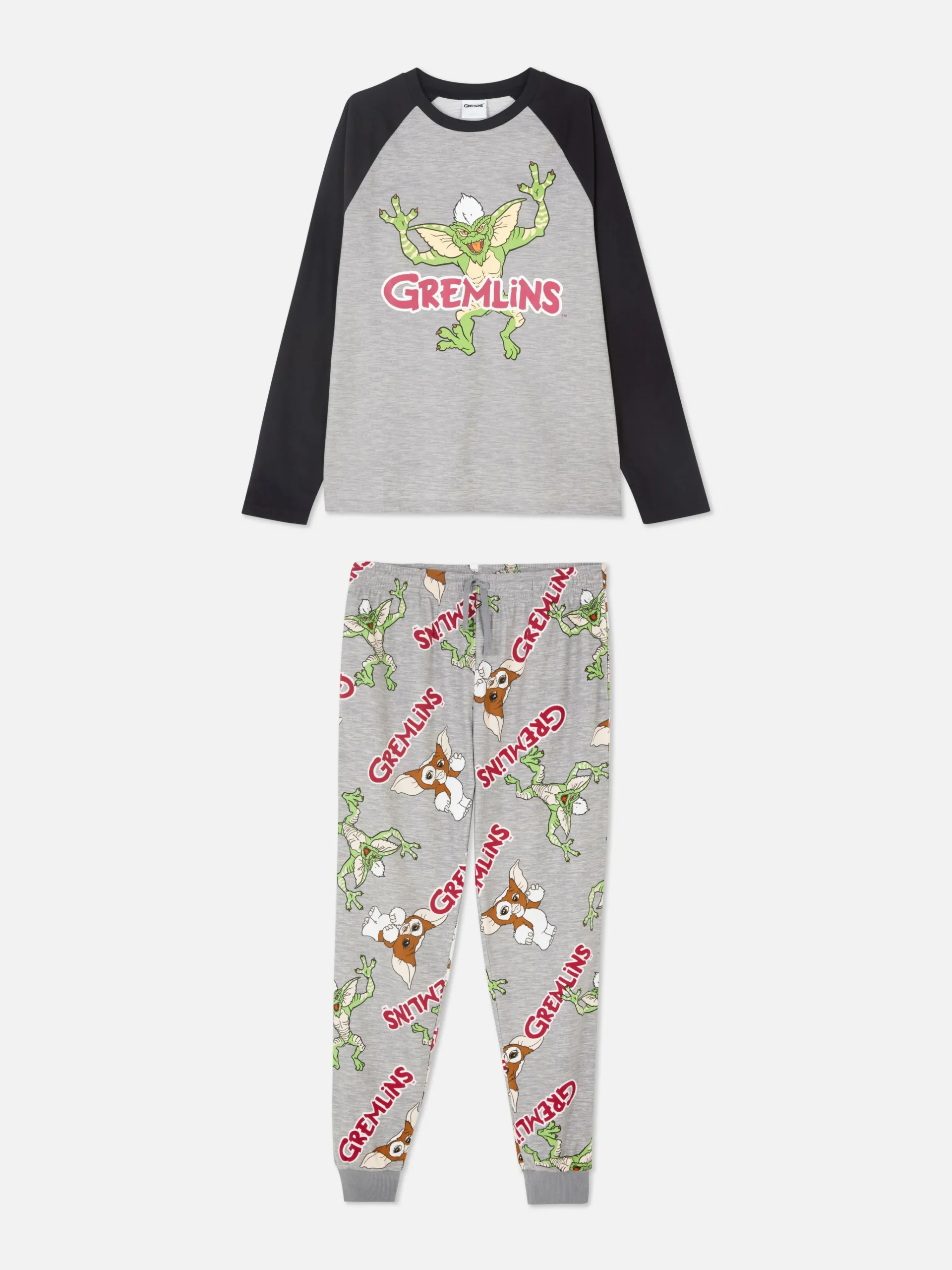 Gremlins Pajama Set|Primark Online