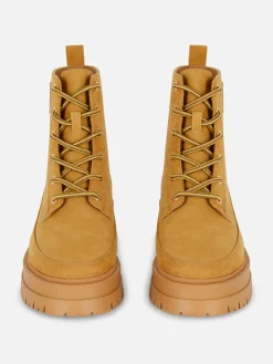 Gum Sole Lace-Up Ankle Boots|Primark Sale