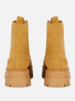 Gum Sole Lace-Up Ankle Boots|Primark Sale