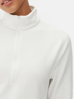 Half Zip Fleece Pullover|Primark Outlet