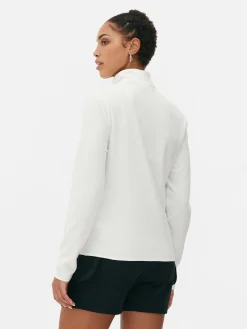 Half Zip Fleece Pullover|Primark Outlet