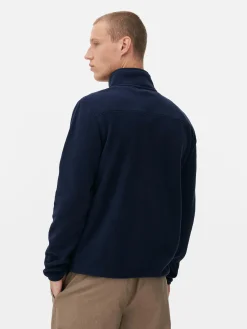 Half Zip Fleece Pullover|Primark Hot
