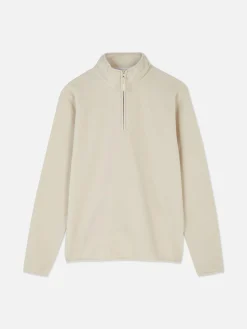 Half Zip Fleece Pullover|Primark Clearance